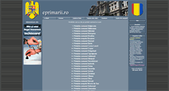 Desktop Screenshot of eprimarii.ro