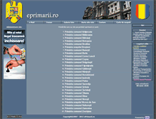 Tablet Screenshot of eprimarii.ro